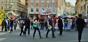 Sciopero Roma 165 